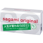 Ультратонкие презервативы Sagami Original 0.02 - 10 шт. - Sagami - купить с доставкой в Рыбинске