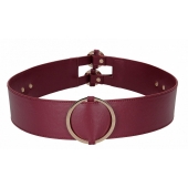 Бордовый ремень Halo Waist Belt - размер L-XL - Shots Media BV - купить с доставкой в Рыбинске