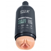 Телесный мастурбатор-вагина Shower Therapy Milk Me Honey - Pipedream - в Рыбинске купить с доставкой