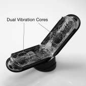 Черный мастурбатор Tenga Flip Zero Gravity с вибрацией - Tenga - в Рыбинске купить с доставкой