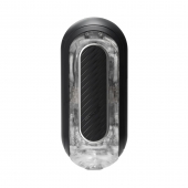Черный мастурбатор Tenga Flip Zero Gravity с вибрацией - Tenga - в Рыбинске купить с доставкой