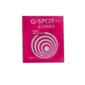 Стимулирующий интимный крем для женщин Cosmo G-spot - 2 гр. - Биоритм - купить с доставкой в Рыбинске