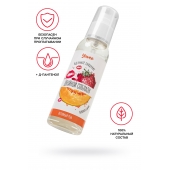 Съедобная гель-смазка Yovee «Двойной соблазн» с Д-пантенолом и вкусом клубники и дыни - 100 мл. - ToyFa - купить с доставкой в Рыбинске