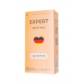 Ароматизированные презервативы EXPERT Fruit Mix - 12 шт.(+3 в подарок) - Expert - купить с доставкой в Рыбинске