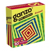 Микс-набор из 30 презервативов Ganzo Mixed - Ganzo - купить с доставкой в Рыбинске