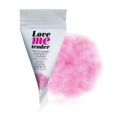 Съедобное согревающее массажное масло Love Me Tender Cotton Candy с ароматом сладкой ваты - 10 мл. - Love to Love - купить с доставкой в Рыбинске