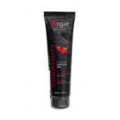 Интимный гель на водной основе Lube Tube Strawberry с клубничным вкусом - 100 мл. - ORGIE - купить с доставкой в Рыбинске