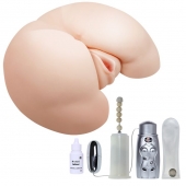 Вибрирующий мастурбатор-попка с ротацией и пультом управления - Baile - в Рыбинске купить с доставкой