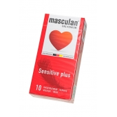 Презервативы Masculan Sensitive plus - 10 шт. - Masculan - купить с доставкой в Рыбинске