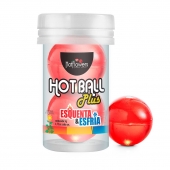 Лубрикант на масляной основе Hot Ball Plus с охлаждающе-разогревающим эффектом (2 шарика по 3 гр.) - HotFlowers - купить с доставкой в Рыбинске