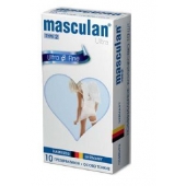 Ультратонкие презервативы Masculan Ultra Fine с обильной смазкой - 10 шт. - Masculan - купить с доставкой в Рыбинске