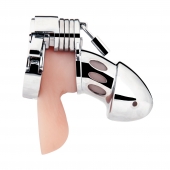 Клетка на пенис из металла Obedience Cock Cage - BlueLine - купить с доставкой в Рыбинске