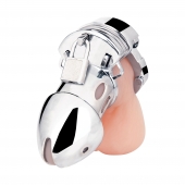 Клетка на пенис из металла Obedience Cock Cage - BlueLine - купить с доставкой в Рыбинске