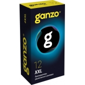 Презервативы увеличенного размера Ganzo XXL - 12 шт. - Ganzo - купить с доставкой в Рыбинске