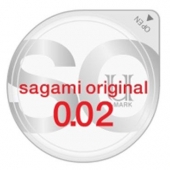 Ультратонкий презерватив Sagami Original - 1 шт. - Sagami - купить с доставкой в Рыбинске