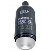 Мастурбатор в бутылке Shower Therapy Deep Cream - Pipedream - в Рыбинске купить с доставкой