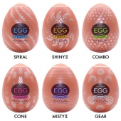 Набор из 6 мастурбаторов-яиц Tenga Egg Variety Pack V - Tenga - в Рыбинске купить с доставкой