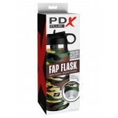 Мастурбатор в камуфляжной колбе Fap Flask - Pipedream - в Рыбинске купить с доставкой