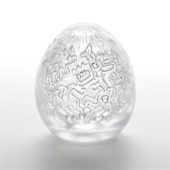 Мастурбатор-яйцо Keith Haring EGG PARTY - Tenga - в Рыбинске купить с доставкой