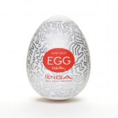 Мастурбатор-яйцо Keith Haring EGG PARTY - Tenga - в Рыбинске купить с доставкой
