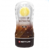 Прозрачный текстурированный мастурбатор Vacuum Cup Masturbator Stellar - Baile - в Рыбинске купить с доставкой