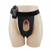 Полый вибрострапон на регулируемых трусиках Draven - 17,5 см. - Baile - купить с доставкой в Рыбинске