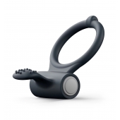 Черное эрекционное кольцо Power Clit - Dorcel - в Рыбинске купить с доставкой