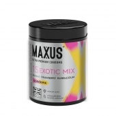 Цветные ароматизированные презервативы MAXUS Exotic Mix - 15 шт. - Maxus - купить с доставкой в Рыбинске