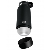 Черный мастурбатор в виде бутылки Fap Flask - Pipedream - в Рыбинске купить с доставкой