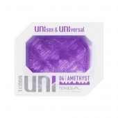 Фиолетовый мастурбатор-стимулятор Tenga Uni Amethyst - Tenga - в Рыбинске купить с доставкой