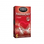 Гладкие презервативы Domino Harmony - 6 шт. - Domino - купить с доставкой в Рыбинске