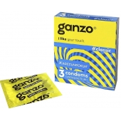 Классические презервативы с обильной смазкой Ganzo Classic - 3 шт. - Ganzo - купить с доставкой в Рыбинске