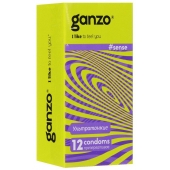 Тонкие презервативы для большей чувствительности Ganzo Sence - 12 шт. - Ganzo - купить с доставкой в Рыбинске