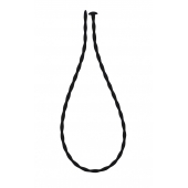 Черный уретральный массажер Glide Extra Small - 30 см. - Lola Games - купить с доставкой в Рыбинске