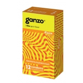 Ароматизированные презервативы Ganzo Juice - 12 шт. - Ganzo - купить с доставкой в Рыбинске