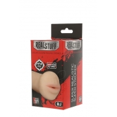 Нежный мастурбатор-ротик REALSTUFF 5INCH MASTURBATOR BJ - Dream Toys - в Рыбинске купить с доставкой