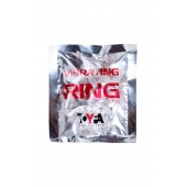 Прозрачное эрекционное кольцо с вибратором  и подхватом - Toyfa Basic - в Рыбинске купить с доставкой