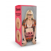 Двусторонний мастурбатор Lola Taylor - 22 см. - ФлешНаш - в Рыбинске купить с доставкой
