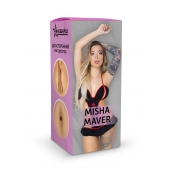 Двусторонний мастурбатор Misha Maver - 22 см. - ФлешНаш - в Рыбинске купить с доставкой