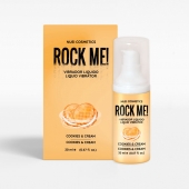 Жидкий вибратор Nuei Rock Me! с ароматом печенья и сливок - 20 мл. - Nuei cosmetics - купить с доставкой в Рыбинске