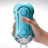 Голубой мастурбатор Tenga Flip ORB Ocean - Tenga - в Рыбинске купить с доставкой