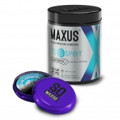 Гладкие презервативы Maxus G spot с двойной спиралью - 15 шт. - Maxus - купить с доставкой в Рыбинске