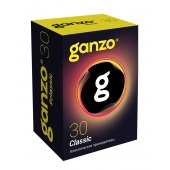 Классические презервативы с обильной смазкой Ganzo Classic - 30 шт. - Ganzo - купить с доставкой в Рыбинске