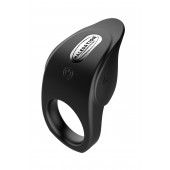 Черное эрекционное виброкольцо Vibro Lust Ring - MALESATION - в Рыбинске купить с доставкой