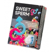 Шипучие таблетки для мужчин Sweet Sperm для изменения вкуса спермы (4 шт. по 0,5 гр.) - Капиталпродукт - купить с доставкой в Рыбинске