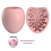 Розовый мастурбатор-яйцо Pleasure Egg I - Baile - в Рыбинске купить с доставкой