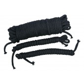 Чёрные хлопковые верёвки для бондажа - Orion - купить с доставкой в Рыбинске