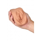 Маструбатор-вагина с вибрацией Soft   Wet Renata Realistic Tan Masturbator - Blush Novelties - в Рыбинске купить с доставкой