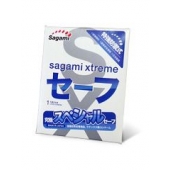 Презерватив Sagami Xtreme Ultrasafe с двойным количеством смазки - 1 шт. - Sagami - купить с доставкой в Рыбинске