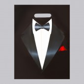 Пакет «Смокинг» полиэтиленовый с вырубной ручкой (30х40 см) - UPAK LAND - купить с доставкой в Рыбинске